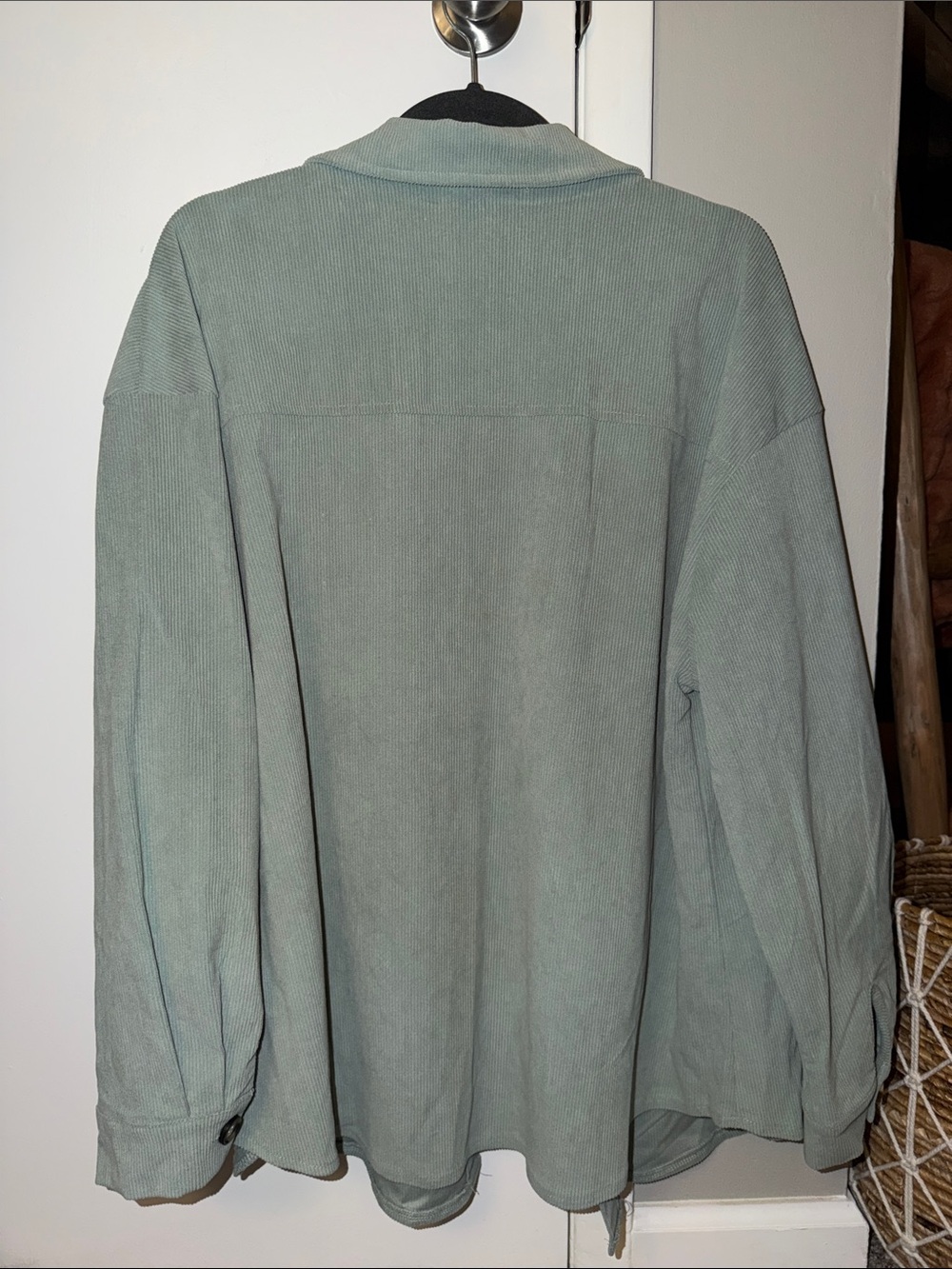 Sage Green Button-Up Shackleton - Picture 2 of 3